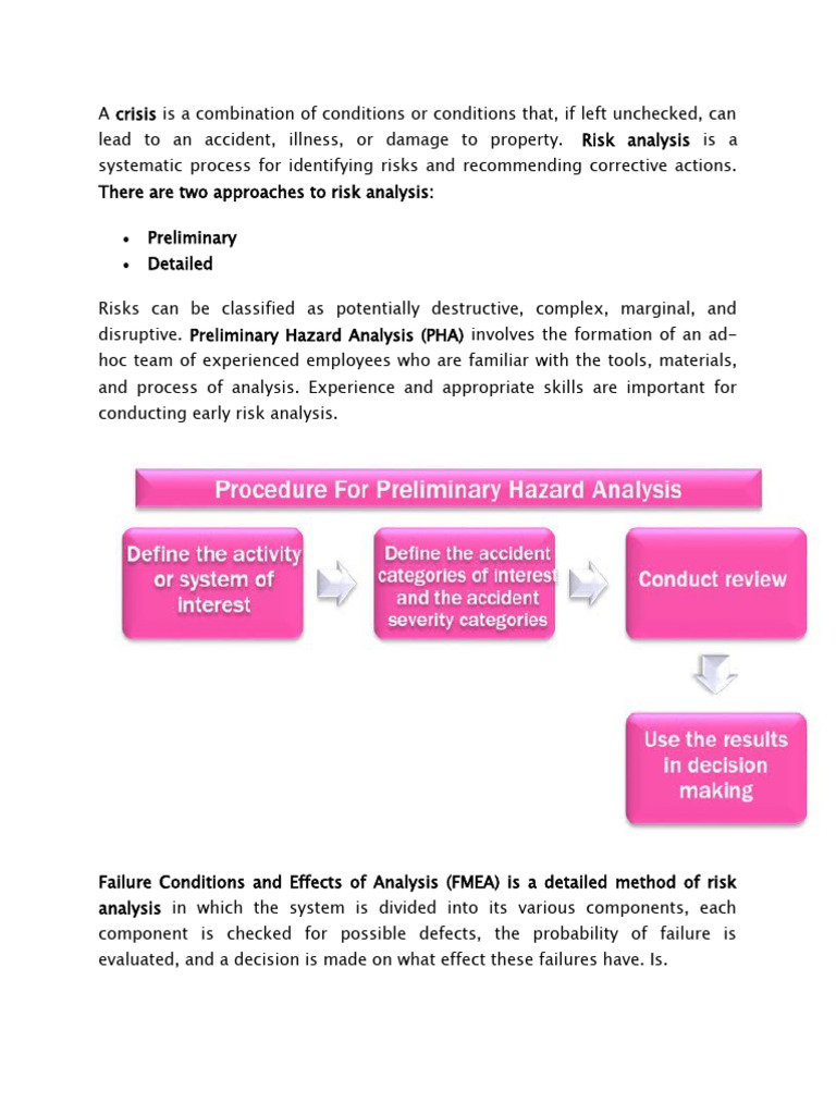 What Is The Goal Of Hazard Analysis Prevention And Safety Management