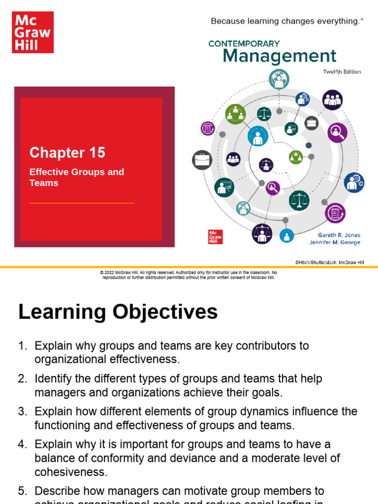 Chapter - 10 - Team and Group | PDF | Group Cohesiveness | Innovation