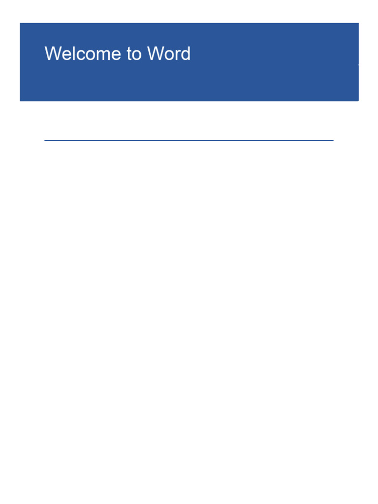Welcome To Word | PDF | Art | Computers
