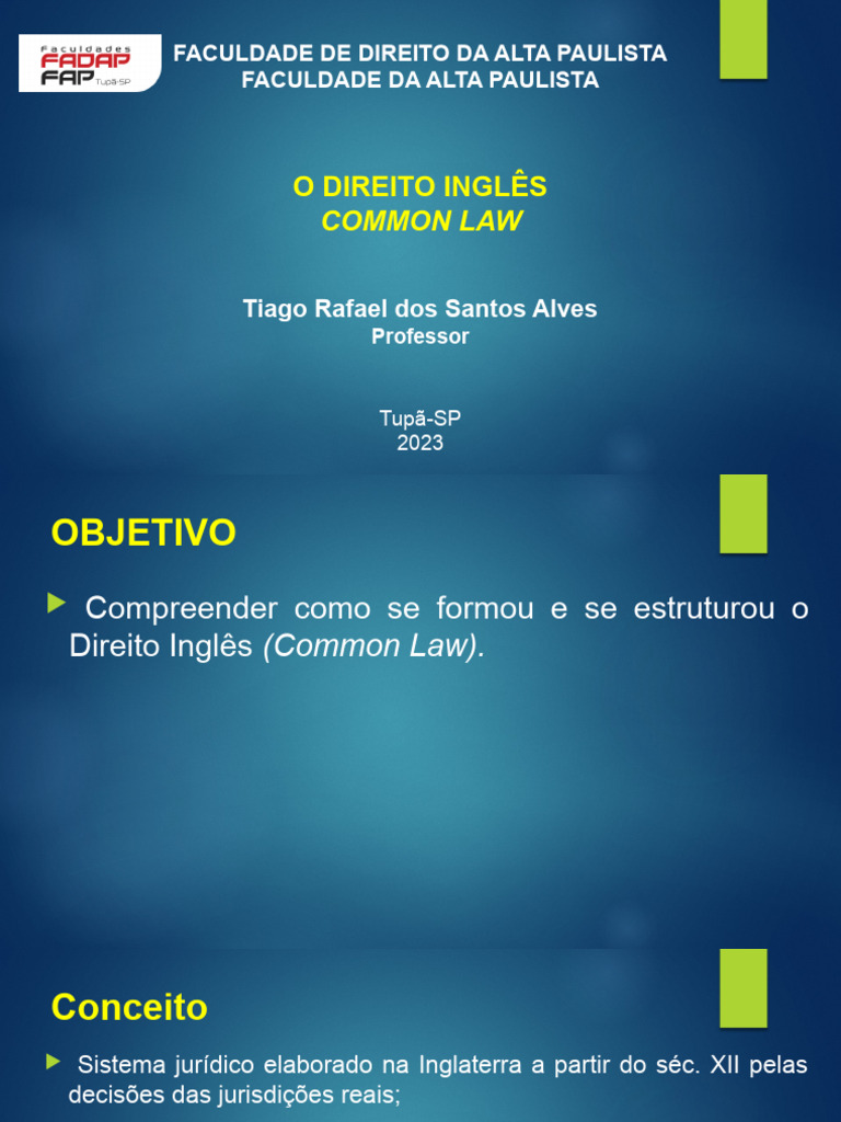 História e Estrutura do Direito Inglês | PDF | Direito Comum | Inglaterra
