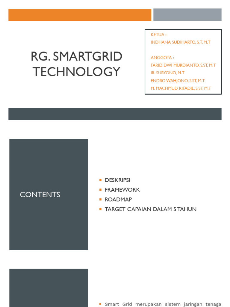 Teknologi Smart Grid: Roadmap dan Target | PDF | Seni | Komputer