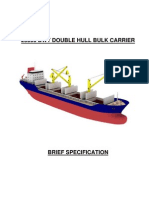 DWT Double Hull Bulk Carrier - Brief - Spec