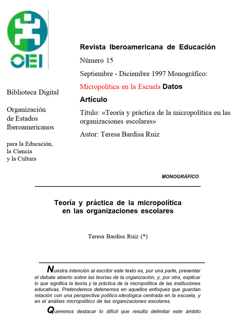 Bardisa Ruiz Unidad I-1-30 | PDF | Sociología | Teoría
