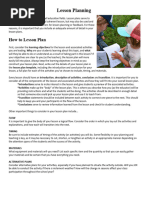 Cambridge Lesson Plan Template | PDF