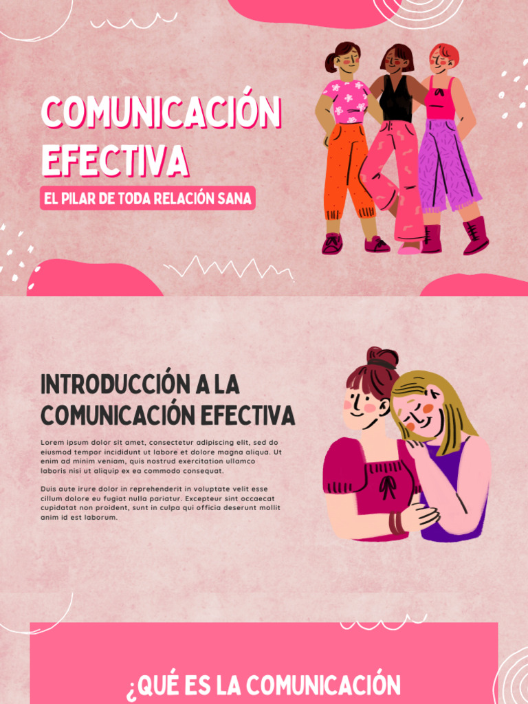 Presentación Comunicación Efectiva | PDF | Crecimiento personal y ...