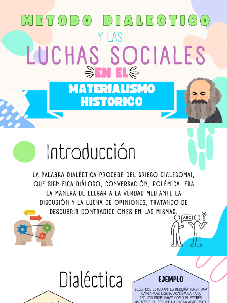 Método Dialéctico y Las Luchas Sociales | PDF