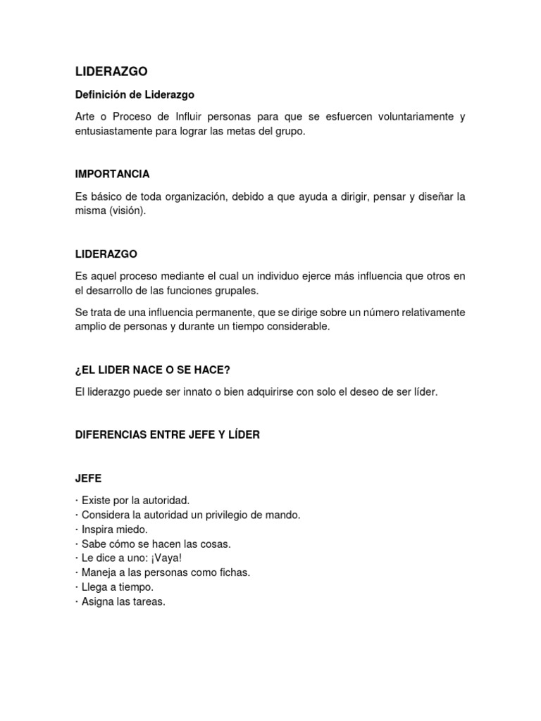 Claves del Liderazgo Efectivo | PDF | Liderazgo