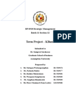 KBank Strategic Management Project Analysis