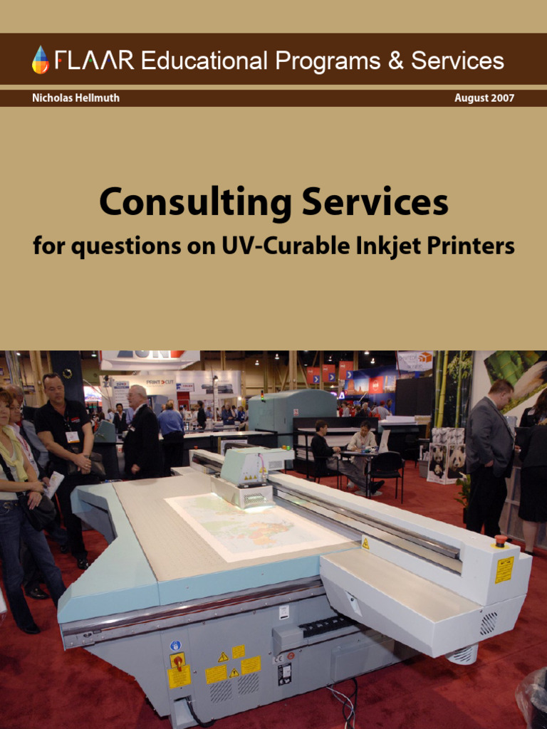 Consulting for UV-Curable Printers | PDF | Printer (Computing) | Fee