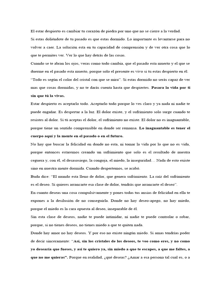 Despertar al amor y la felicidad | PDF | Amor | Felicidad