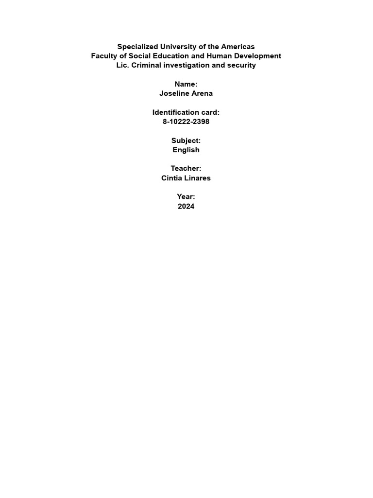 Criminal Investigation English Assignment | PDF | Exhaust Gas | Engines