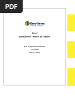 Codipront: Indicações e Precauções | PDF | Opioide | Amamentação