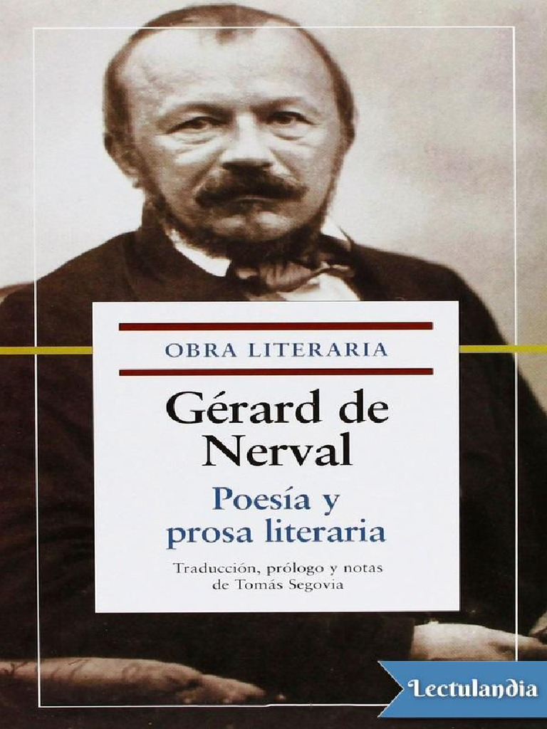 Poesia y prosa literaria gerard de nerval pdf romanticismo