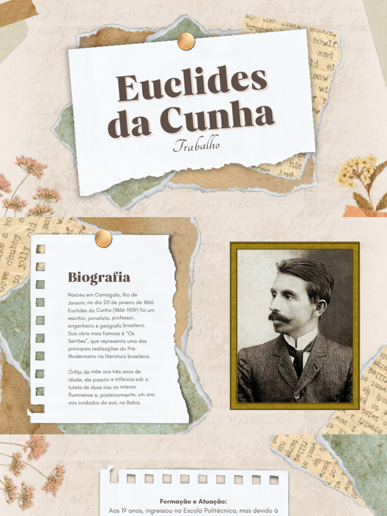 Biografia de Euclides da Cunha | PDF