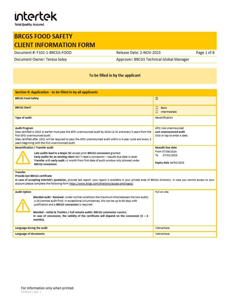 Ea Form Download