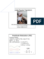 Fourier Transforms in Am