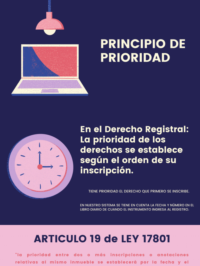 Principio de Prioridad | PDF