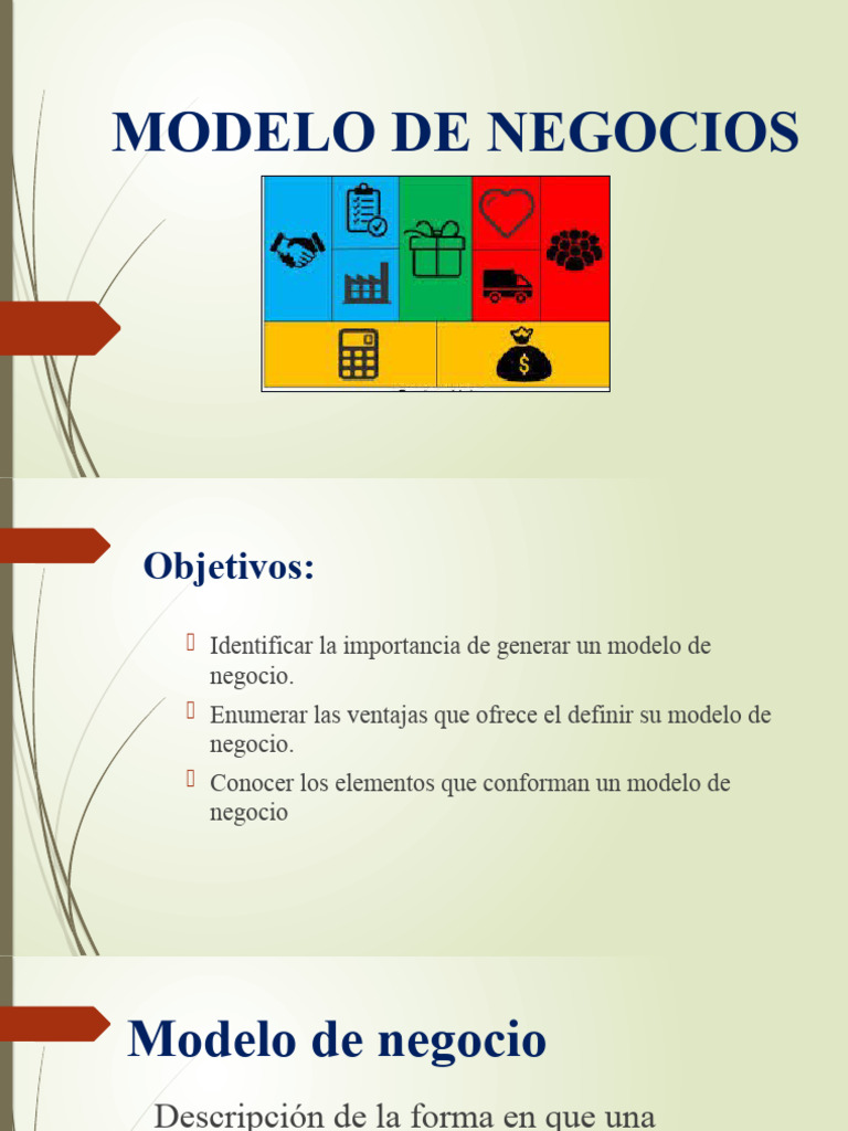 Elementos Clave del Modelo de Negocio | PDF | Modelo de negocio | Business