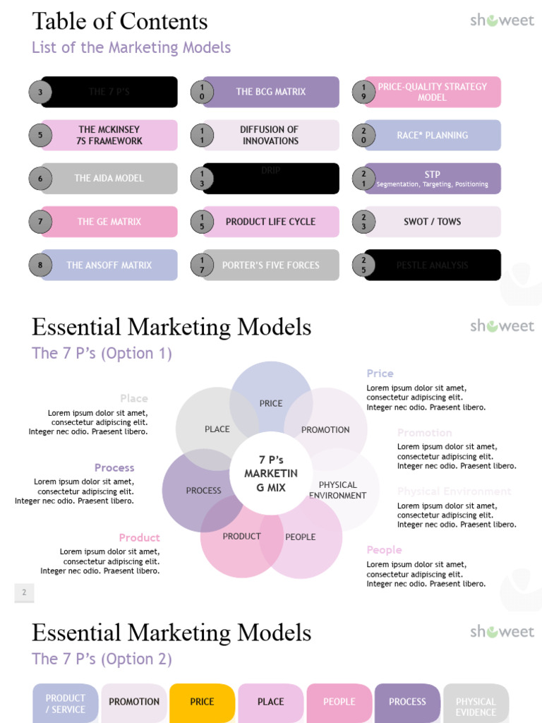 Markting Tools - Soft Pink | PDF | Market Segmentation | Marketing
