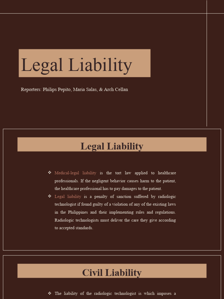 Legal-Liability (JURISPRUDENCE AND CULTURAL SENSITIVITY) | PDF ...