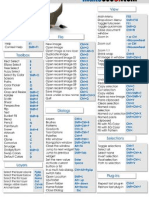 GIMP Shortcuts New