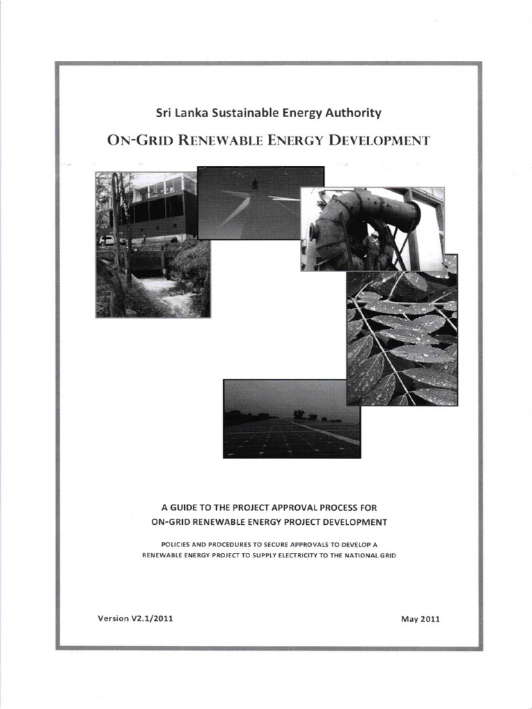 Renewable Energy Guideline 23012020 Pdf Hydroelectricity Power