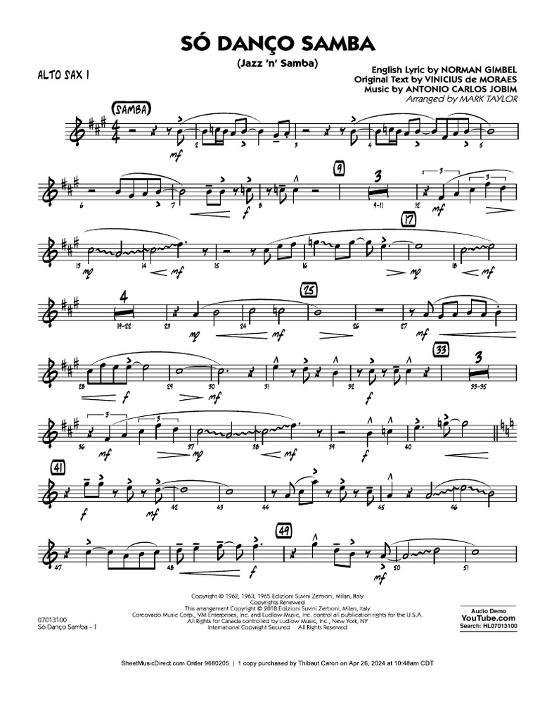 So Danco Samba | PDF