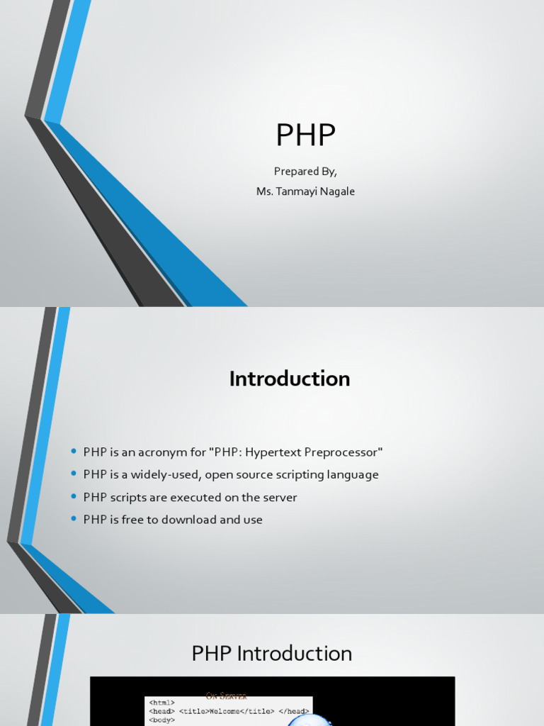 Day 1 and 2 | PDF | Php | Data Type