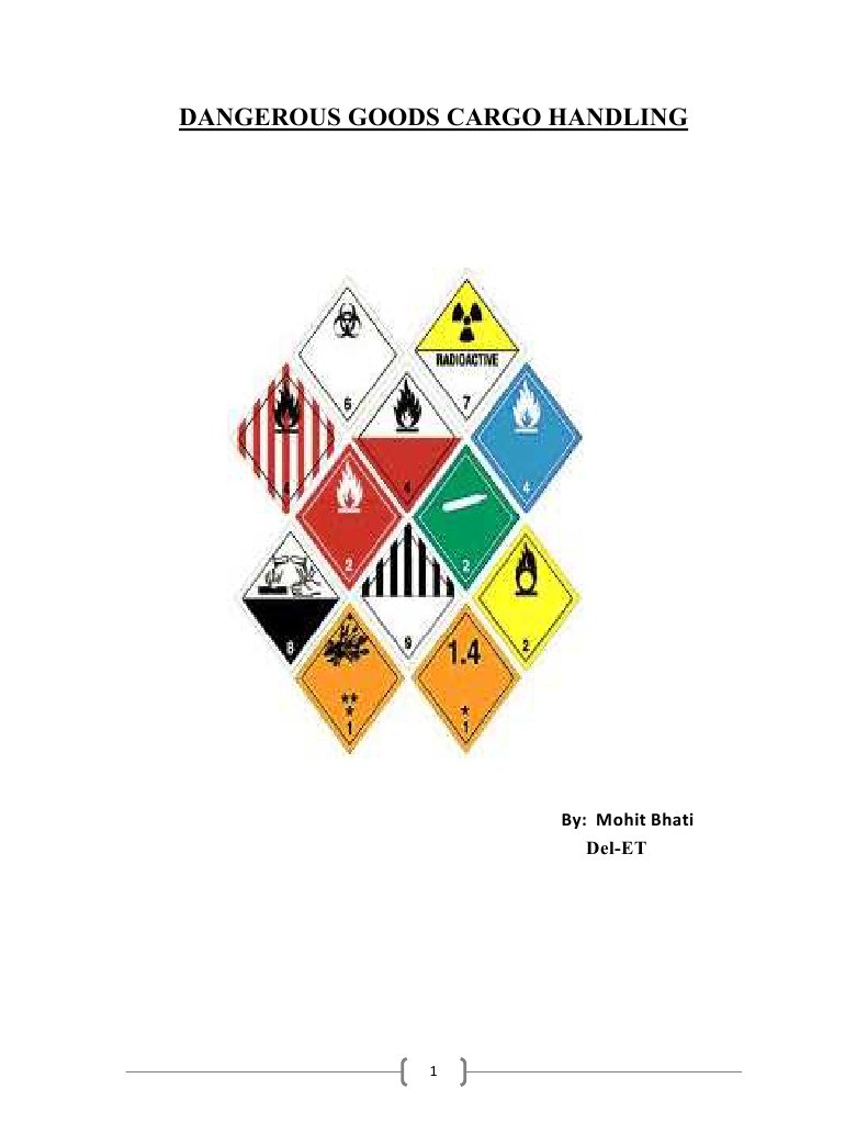 Dangerous Goods Pdf Dangerous Goods Oxygen