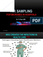 Air Sampling For Microbes in Hospitals