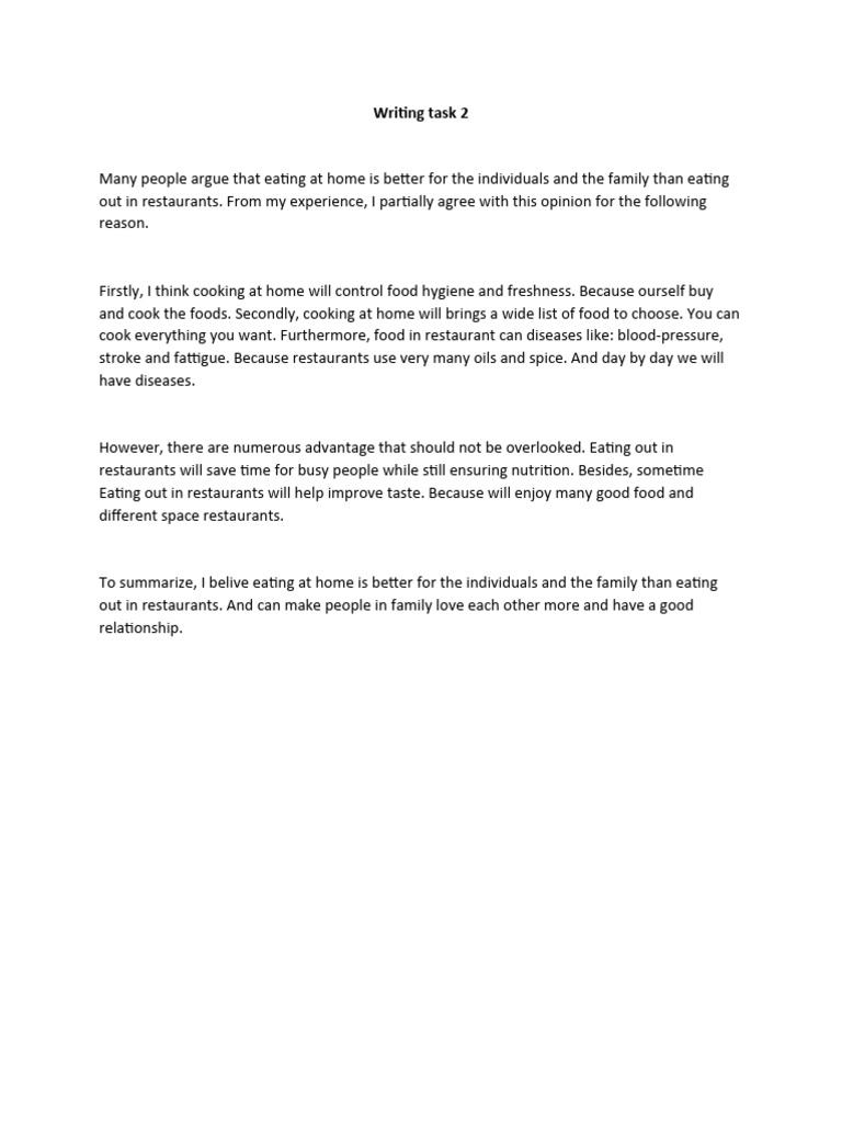 Writing Task 2 | PDF