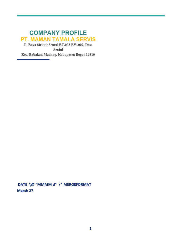 MTS Company Profile Overview | PDF