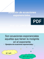 Ecuaciones Exponenciales