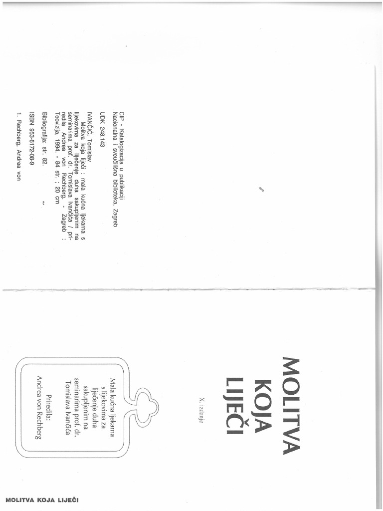 Molitva koja lijeci pdf