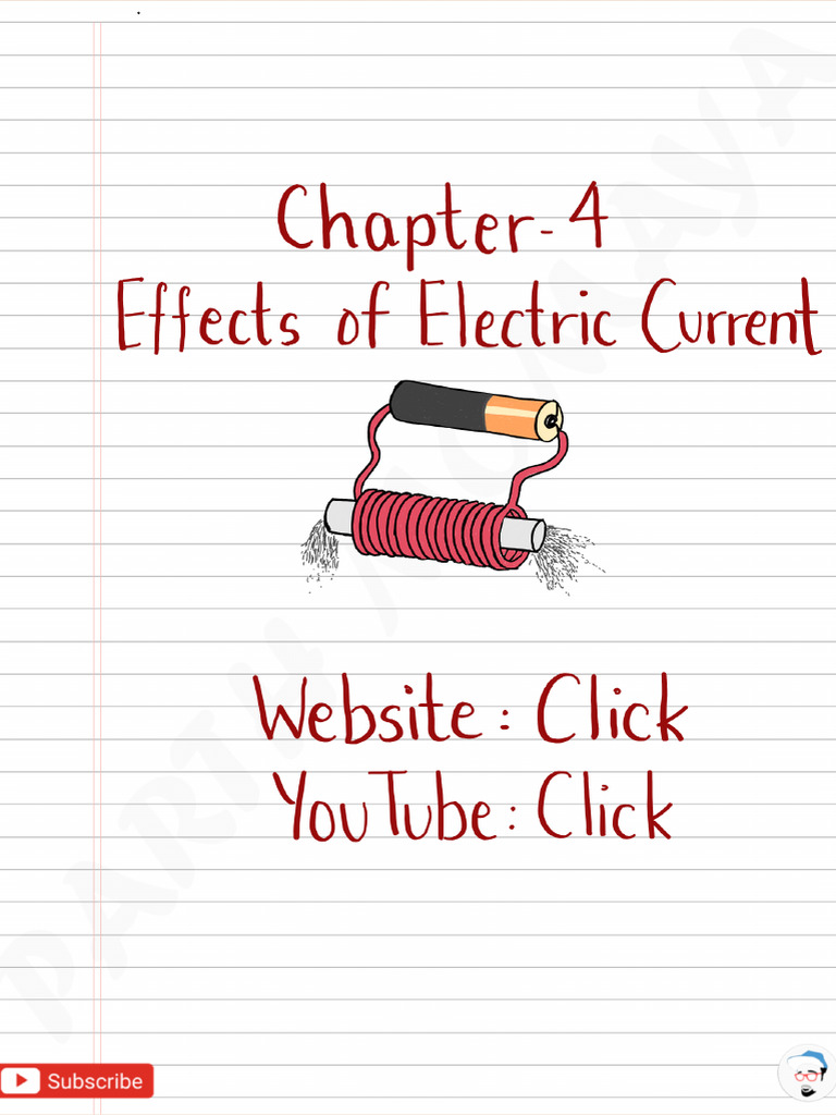 HEATING EFFECT OF ELECTRIC CURRENT CLASS 10 PDF NOTES visual data 6