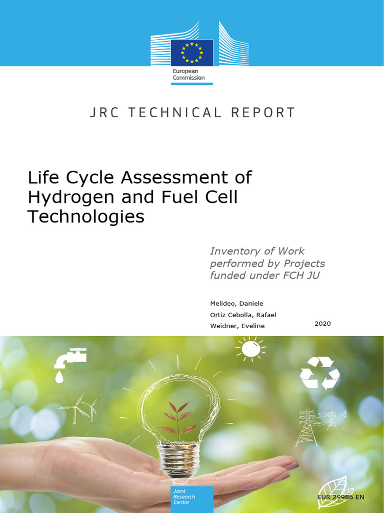 Chju Life Cycle Assessment of Hydrogen and Fuel Cell Technologies 2020 ...