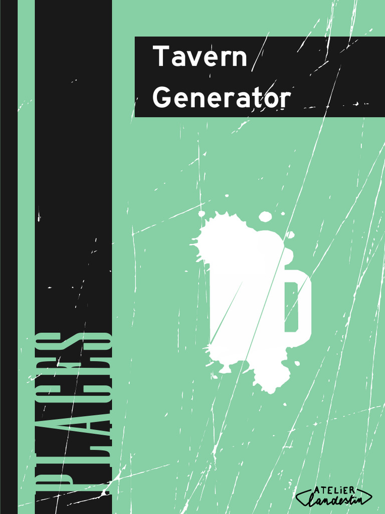 Tavern Generator Final Pdf