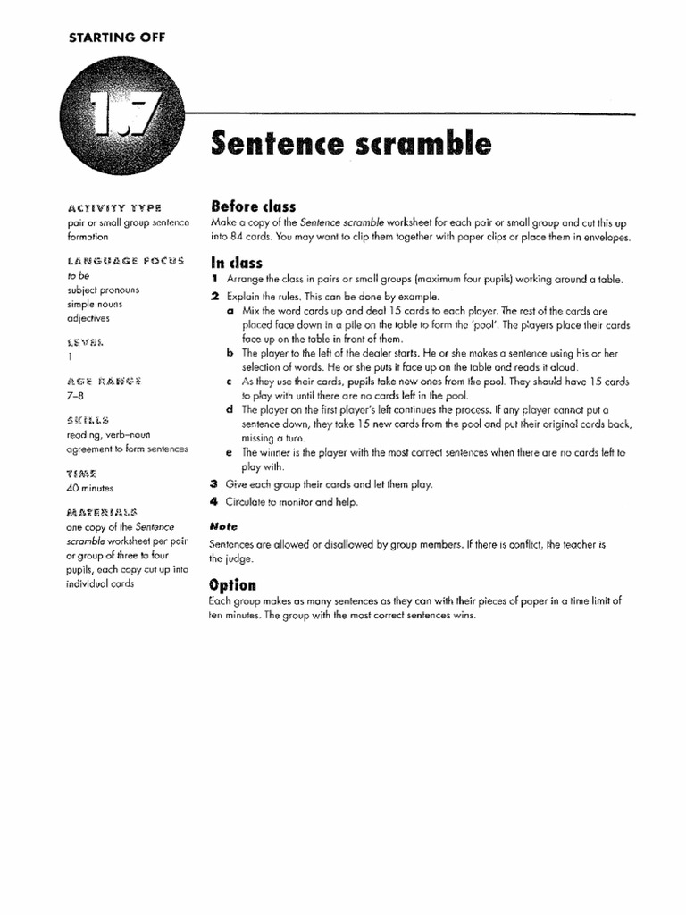 Present Simple Be Positive Negative Pdf