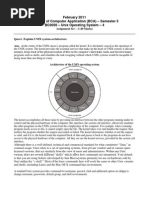 SMU BCA 5th Sem 2011 Unix