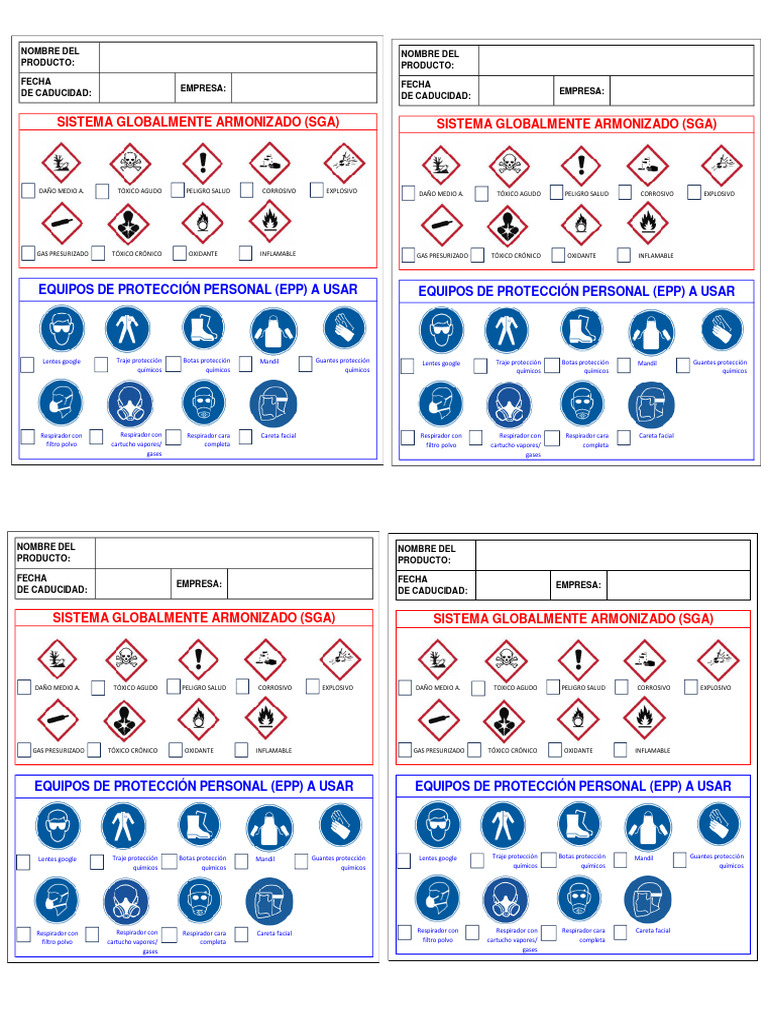 Equipos de Protección Personal (EPP) | PDF | Corrosión | Química