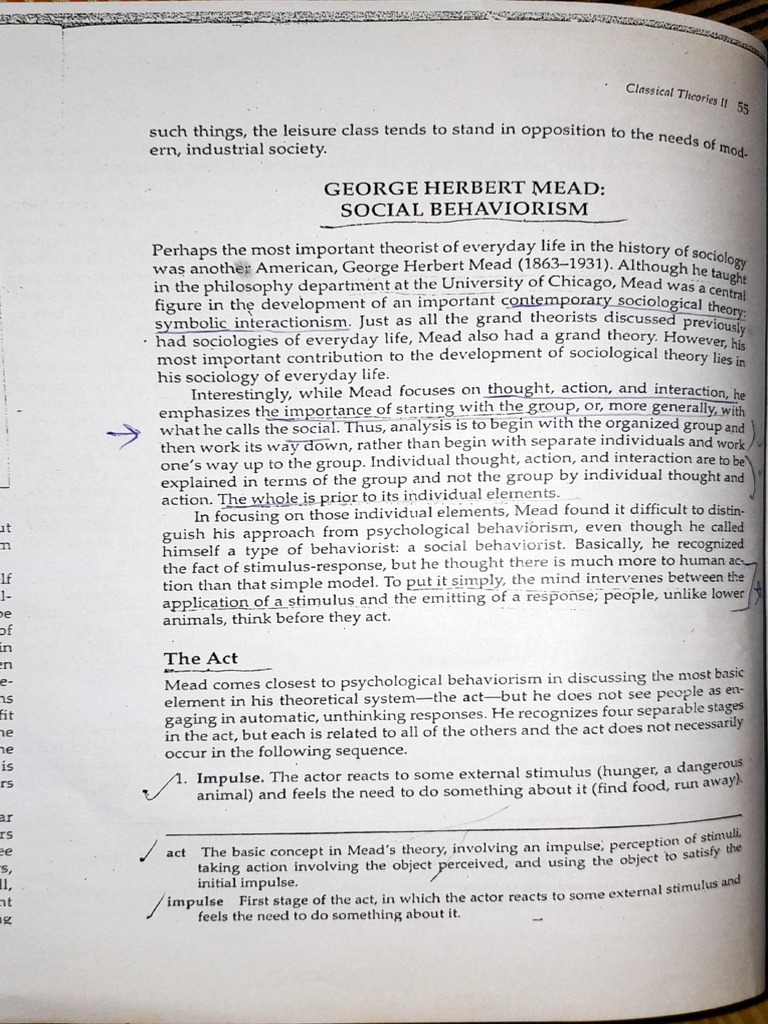 George Herbert Mead | PDF
