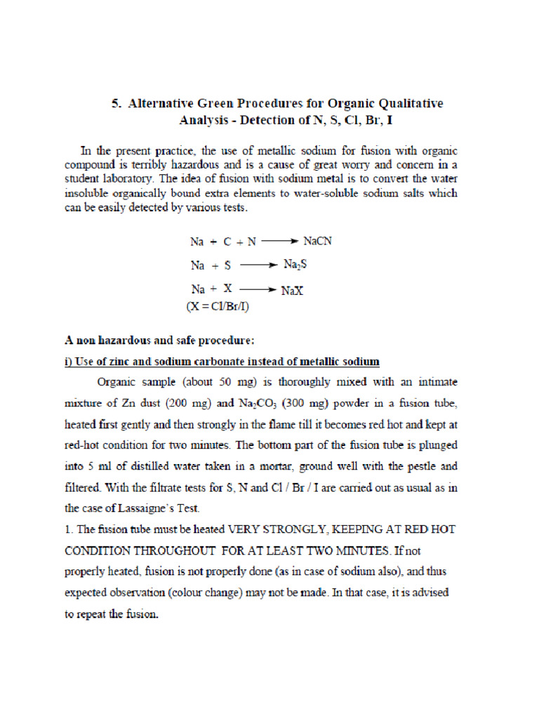 Green Method | PDF