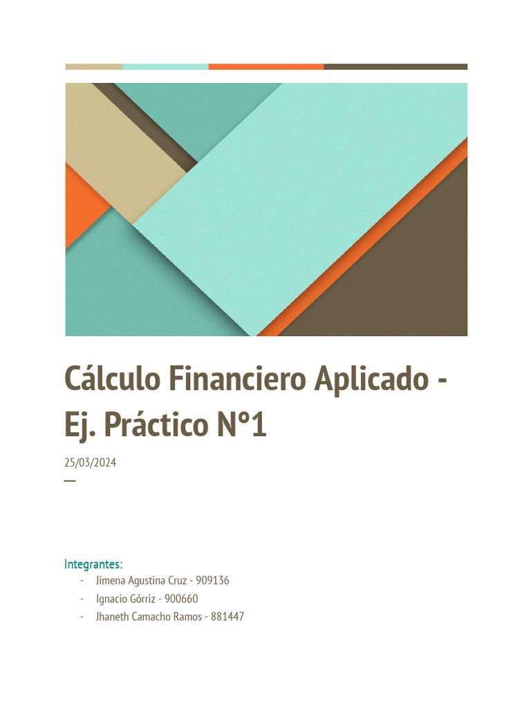 Calculo financiero aplicado n1 pdf