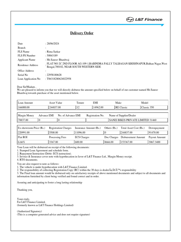 T06318280624022958 DisbursementMemo | PDF | Receipt | Business