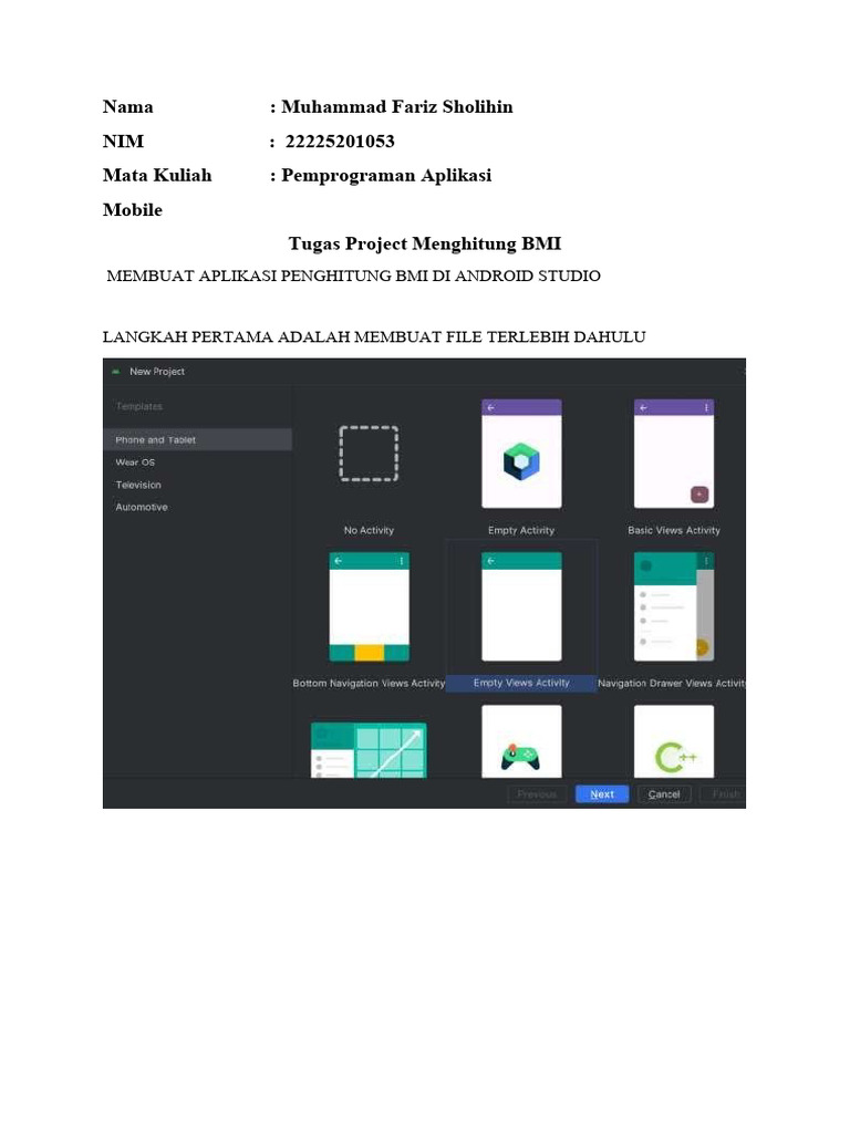 Program Mobile Bmi | PDF | Business