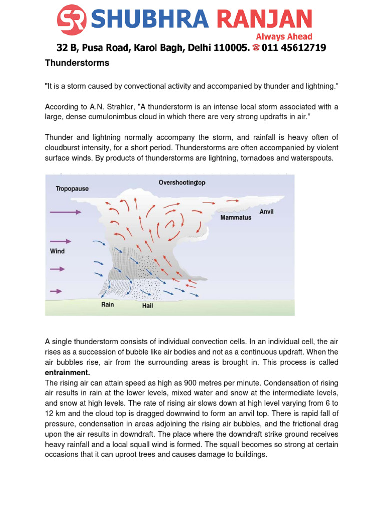 70 Thunderstorms Pdf Thunderstorm Hail