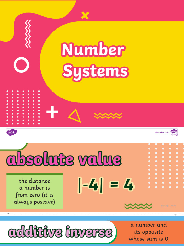 Understanding Number Systems and Operations | PDF | Numbers | Decimal
