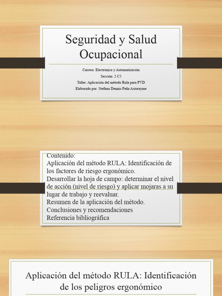 Rula | PDF