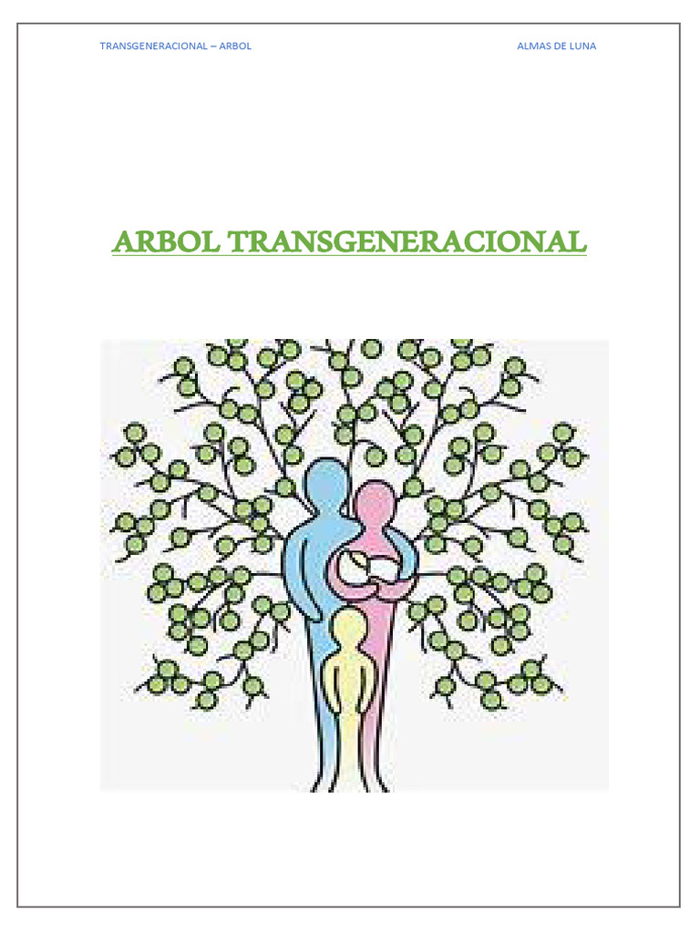 Actos Simbólicos en el Árbol Transgeneracional | PDF | Amor | Mente ...