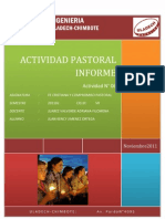 Avtividad N 06 Informe Pastoral